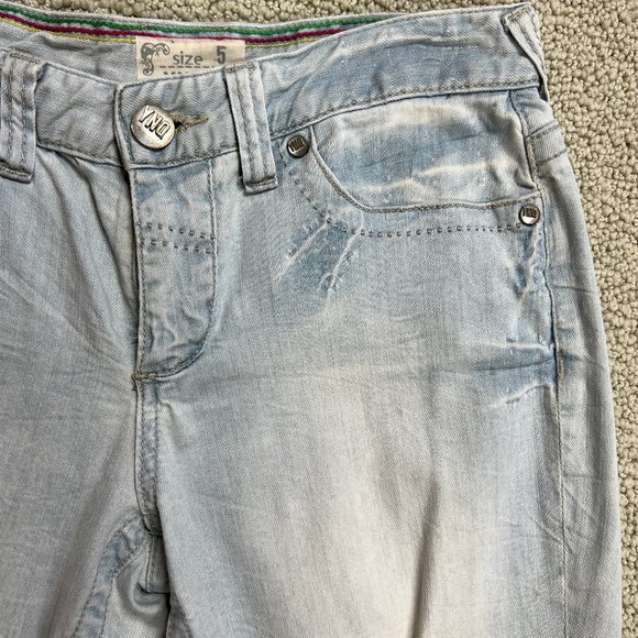 NWOT YNQ Boyfriend Distressed Jeans - Picture 5 of 13
